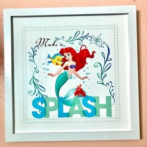 The little mermaid art canvas